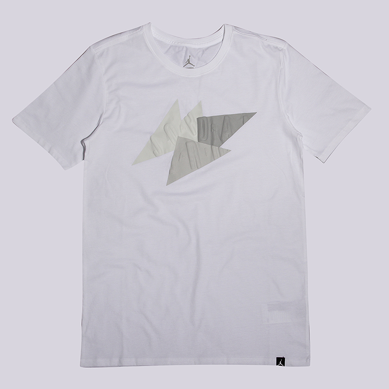 мужская белая футболка Jordan AJ 7 Abstract Tee 844300-100 - цена, описание, фото 1