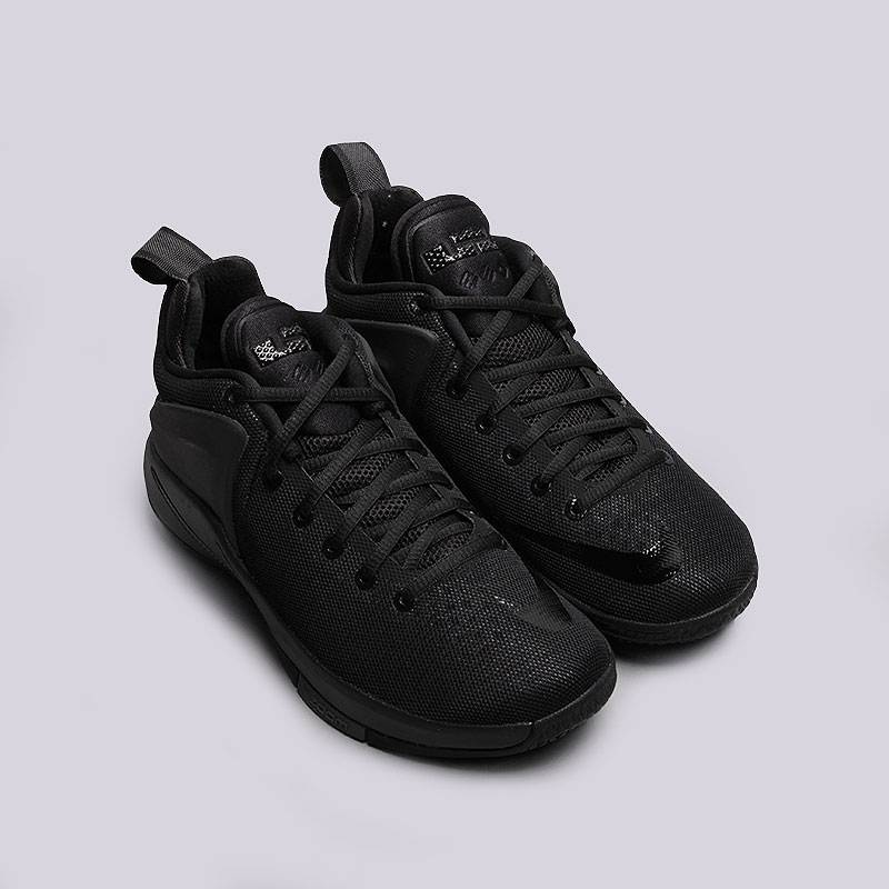 мужские черные баскетбольные кроссовки Nike Zoom Witness 852439-010 - цена, описание, фото 3