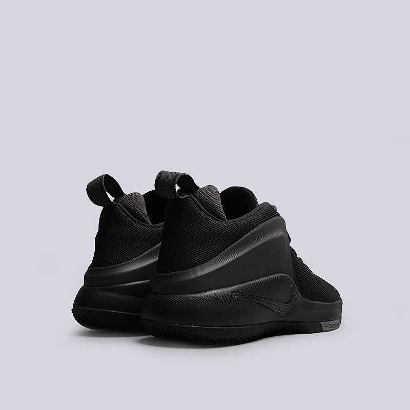 мужские черные баскетбольные кроссовки Nike Zoom Witness 852439-010 - цена, описание, фото 4