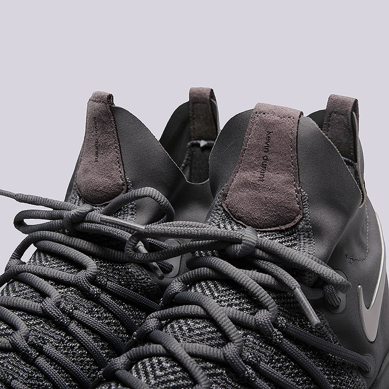 мужские серые баскетбольные кроссовки  Nike Zoom KD9 Elite TS 909139-013 - цена, описание, фото 5
