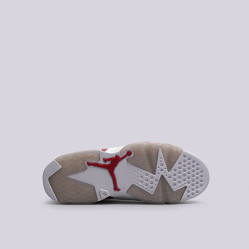 мужские белые кроссовки  Jordan VI Retro 384664-113 - цена, описание, фото 4