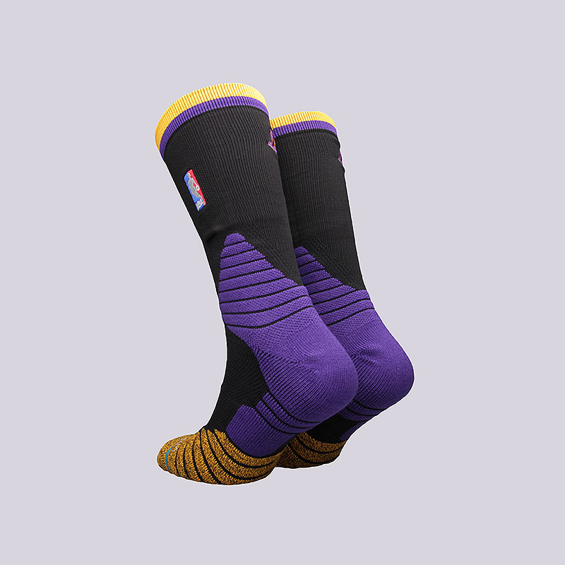 мужские черные носки Stance Logo Crew Lakers M559C5LCLA р.XL - цена, описание, фото 2