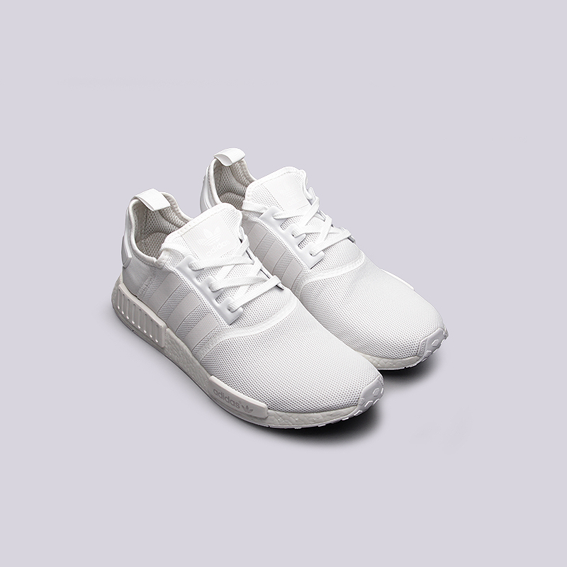 мужские белые кроссовки adidas NMD R1 BA7245 - цена, описание, фото 2