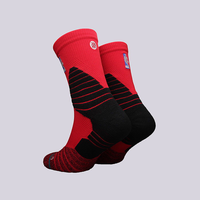 мужские красные носки Stance Solid QTR 847142060604 - цена, описание, фото 2