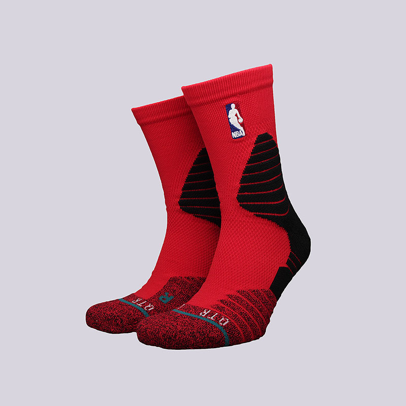 мужские красные носки Stance Solid QTR 847142060604 - цена, описание, фото 1