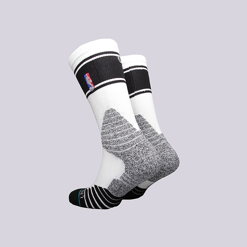 мужские белые носки Stance Crew Bold Stripe M359D6QTBS- WHITE - цена, описание, фото 2