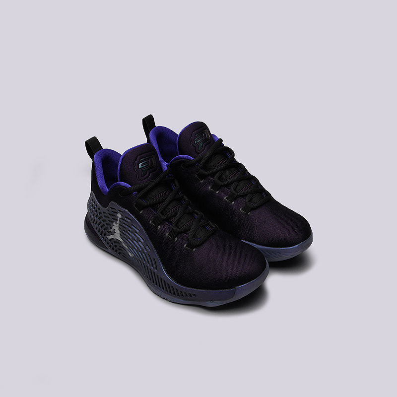 женские фиолетовые баскетбольные кроссовки Jordan CP3.X BG 854295-505 - цена, описание, фото 2