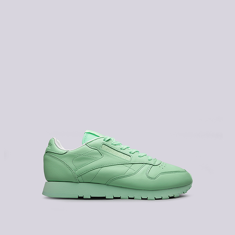 

Кроссовки Reebok CL LTHR Pastels, Зеленый