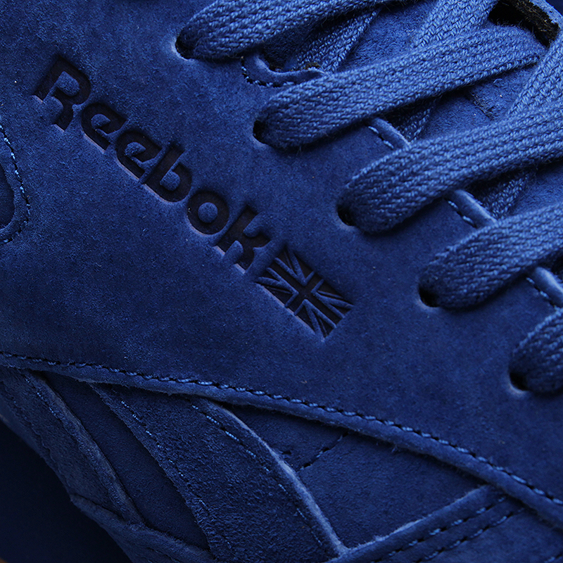 мужские синие кроссовки Reebok CL Leather TDC BD3233 - цена, описание, фото 4