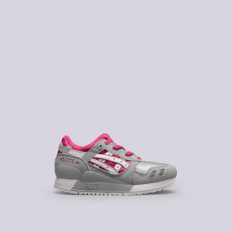 

Кроссовки ASICS, Серый;розовый, Gel-Lyte III PS