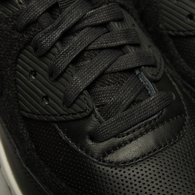 мужские черные кроссовки Nike Air Max 90 Premium 700155-001 - цена, описание, фото 4