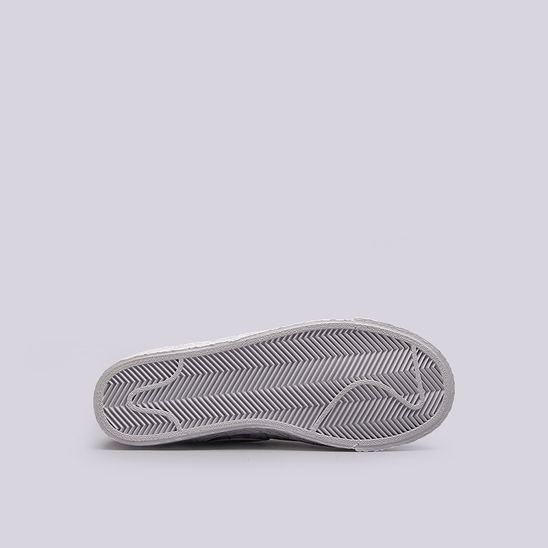 женские белые кроссовки Nike WMNS Blazer Mid Print 536698-101 - цена, описание, фото 2