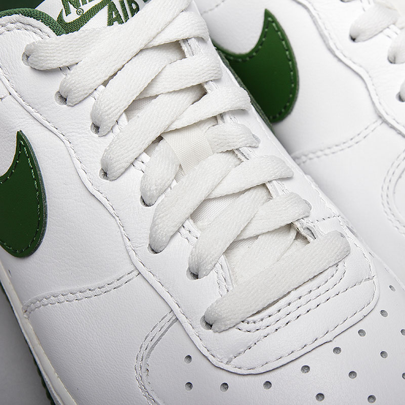 мужские белые кроссовки Nike Air Force 1 Low Retro 845053-101 - цена, описание, фото 3