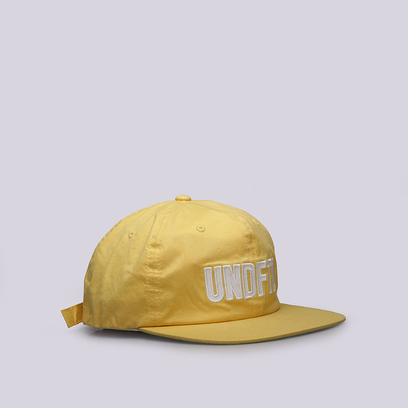  желтая кепка Undftd Applique Strapback Cap 531248-yellow - цена, описание, фото 2