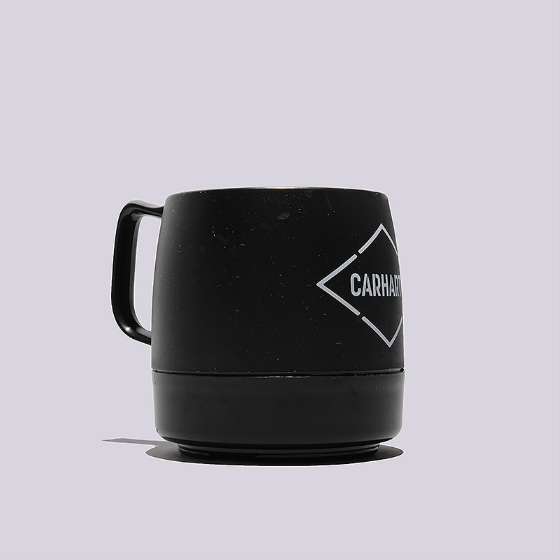  черная кружка Carhartt WIP Stockable Insulated Mug L023239-black - цена, описание, фото 2