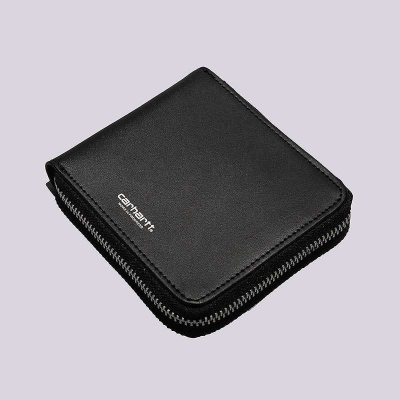  черный бумажник Carhartt WIP Zip Wallet L022771-black - цена, описание, фото 2