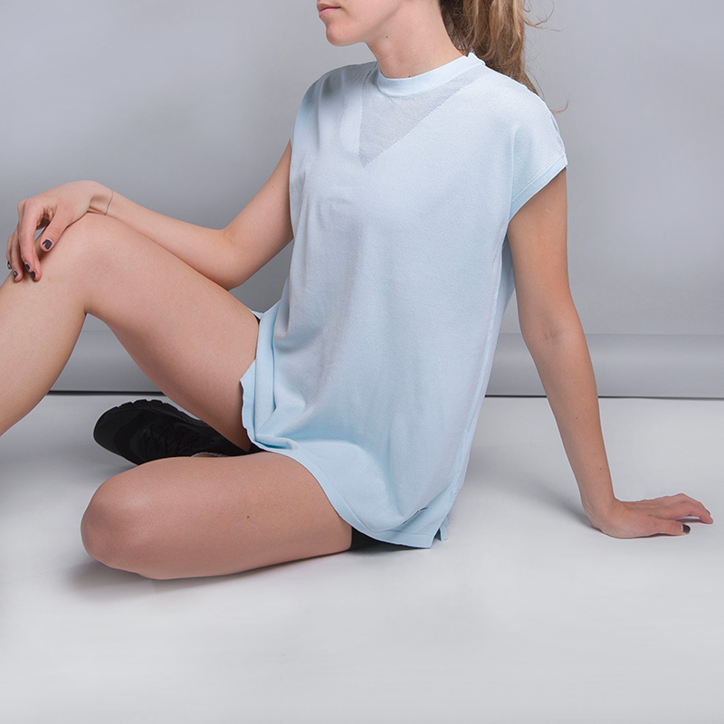 

Футболка Nike, W NSW TCH KNT Tank, Голубой
