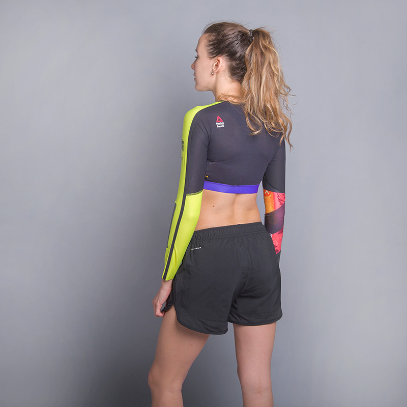 Женские шорты Reebok Workout Ready Woven Mesh Detailed Short (BK4966)  - цена, описание, фото 4