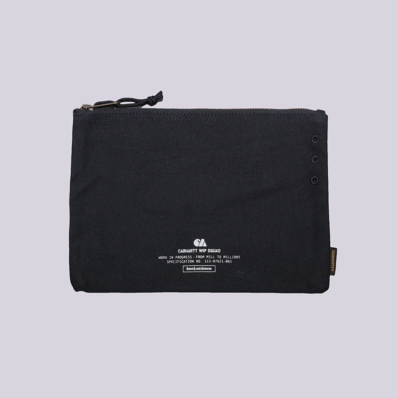  синяя косметичка Carhartt WIP Camp Pouch Small L022608-navy/wht - цена, описание, фото 1