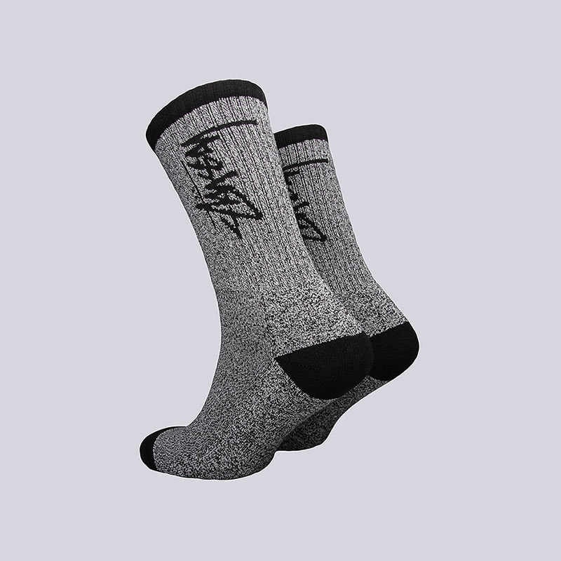 Мужские носки Stussy Stock Socks (138575-black/white)  - цена, описание, фото 2