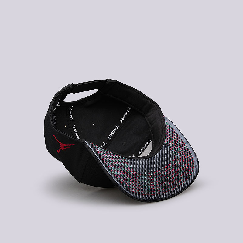  черная кепка Jordan AJ XI Retro Snapback 843072-010 - цена, описание, фото 4