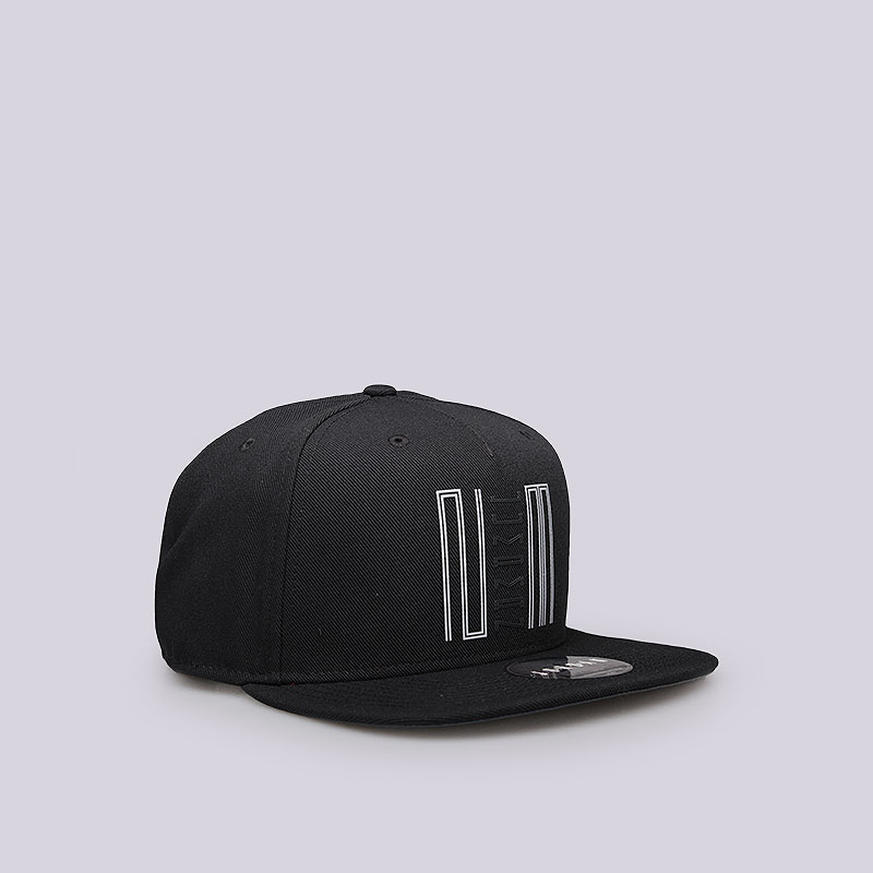  черная кепка Jordan AJ XI Retro Snapback 843072-010 - цена, описание, фото 2