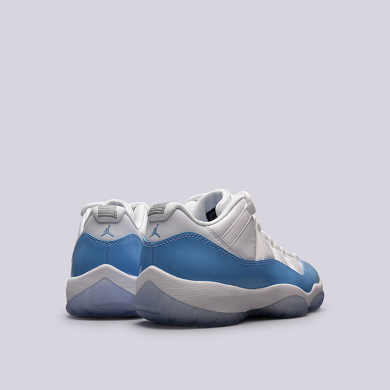 мужские белые кроссовки  Jordan XI Retro Low 528895-106 - цена, описание, фото 2