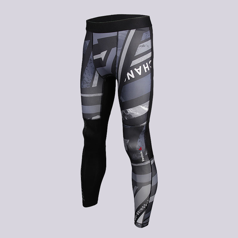 

Кальсоны Reebok OS Stripe Tight, Чёрный