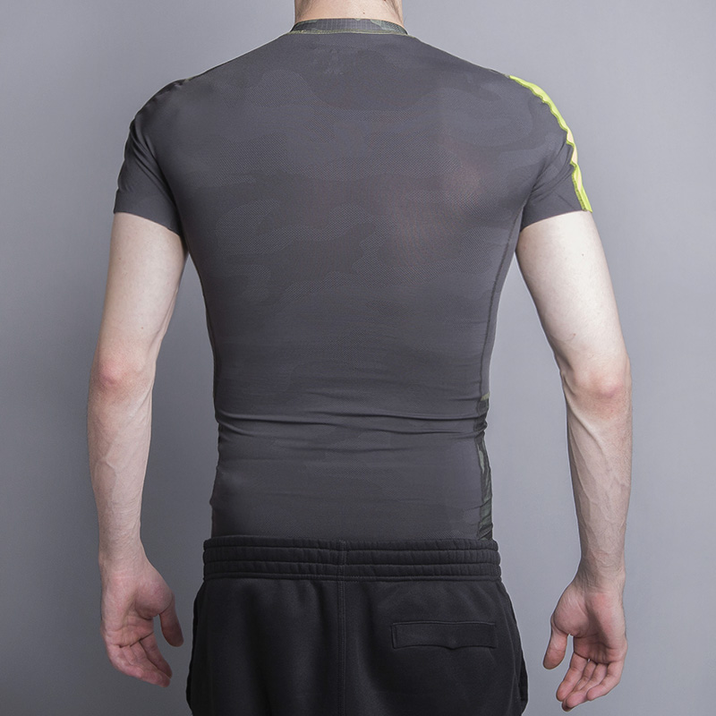 мужская  футболка Reebok CrossFit Printed Compr Top AP9075 - цена, описание, фото 2