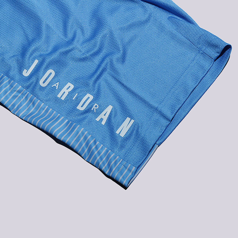 мужские голубые шорты Jordan BSK Short Game 831334-435 - цена, описание, фото 3