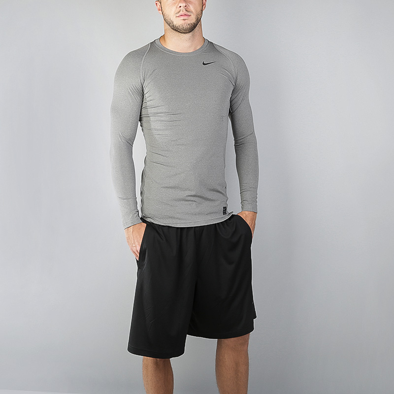   лонгслив Nike Compression LS Top 703088-091 - цена, описание, фото 1