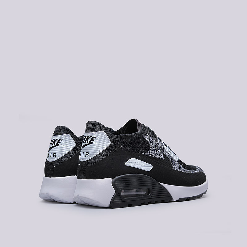 женские черные кроссовки  Nike WMNS Air Max 90 Ultra 2.0 Flyknit 881109-002 - цена, описание, фото 4