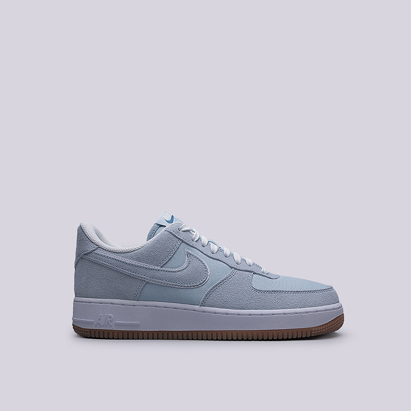 мужские голубые кроссовки  Nike Air Force 1 '07 315122-422 - цена, описание, фото 1