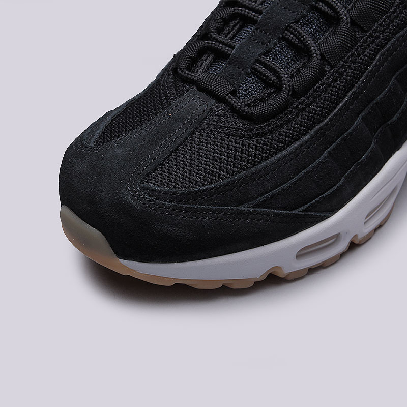 мужские черные кроссовки  Nike Air Max 95 PRM 538416-004 - цена, описание, фото 5