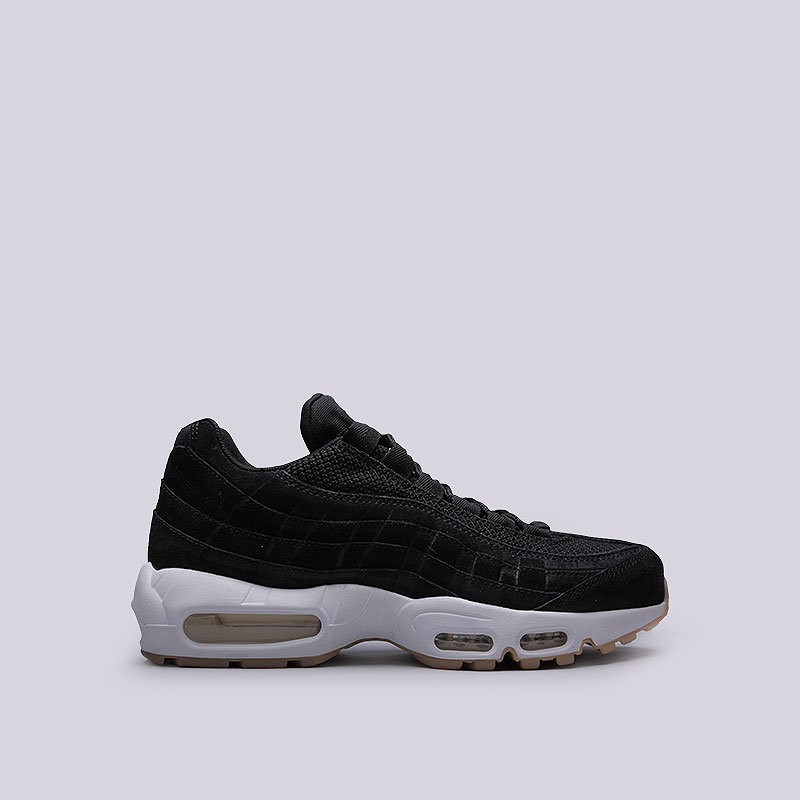 мужские черные кроссовки  Nike Air Max 95 PRM 538416-004 - цена, описание, фото 1