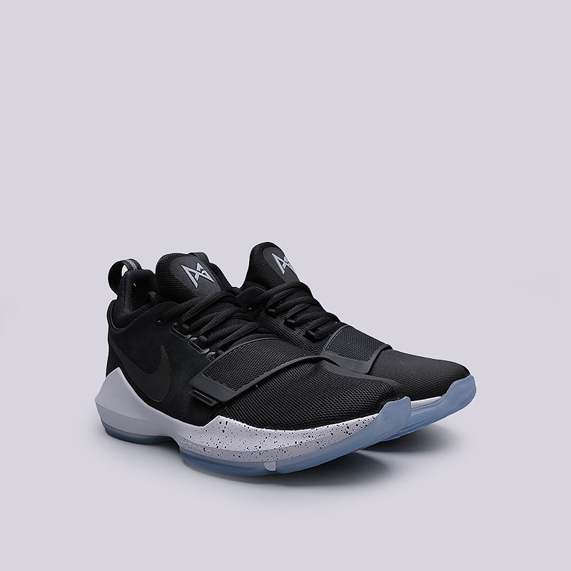 мужские черные баскетбольные кроссовки  Nike PG 1 878627-001 - цена, описание, фото 2