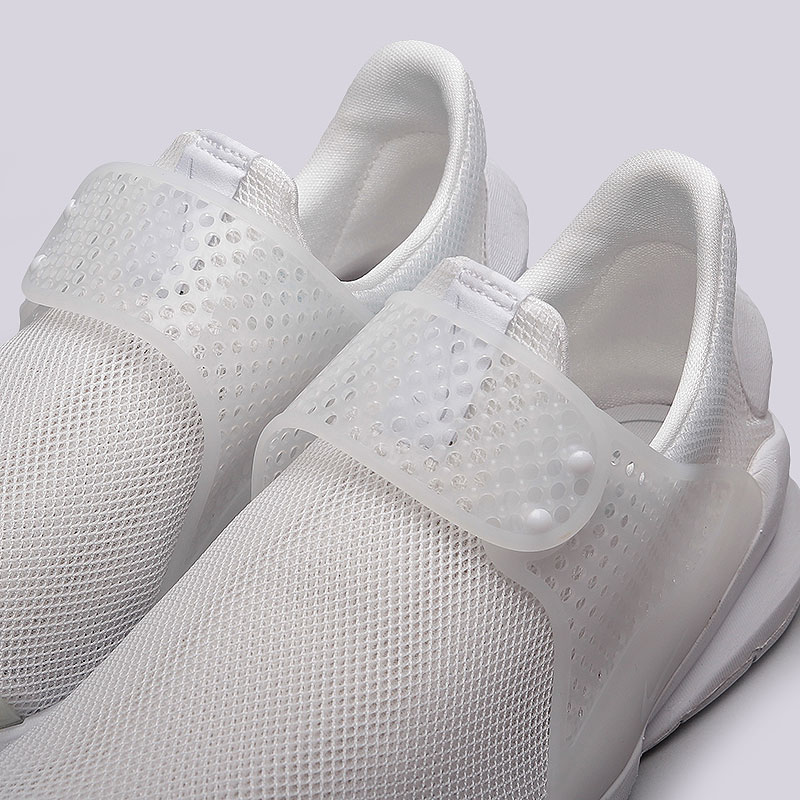 женские белые кроссовки  Nike WMNS Sock Dart BR 896446-100 - цена, описание, фото 5