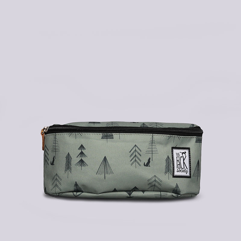 зеленый сумка на пояс The Pack Society Green Tree Bumbag 171CPR782-74 - цена, описание, фото 1