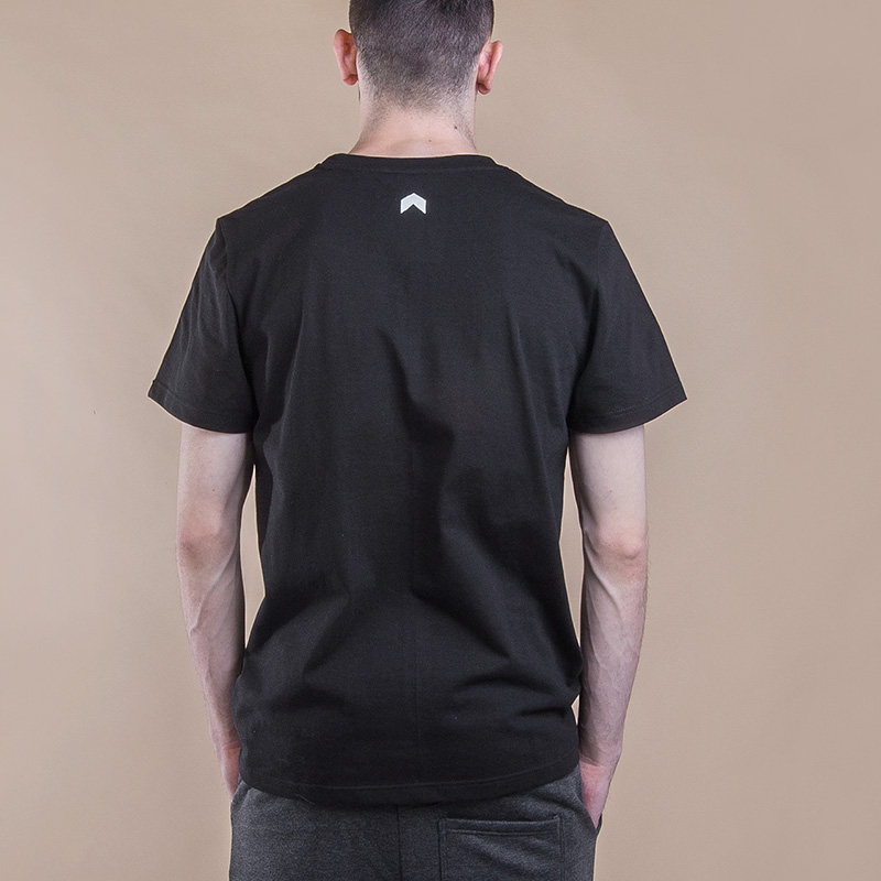 мужская черная футболка Hard Blank T-Shirt Hard blank black - цена, описание, фото 3