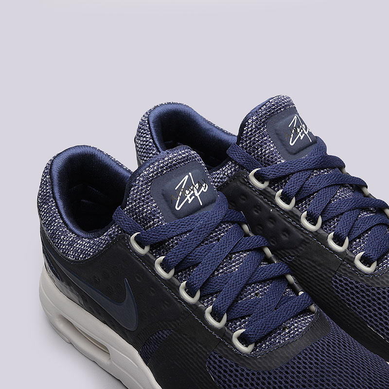 мужские синие кроссовки  Nike Air Max Zero BR 903892-400 - цена, описание, фото 5