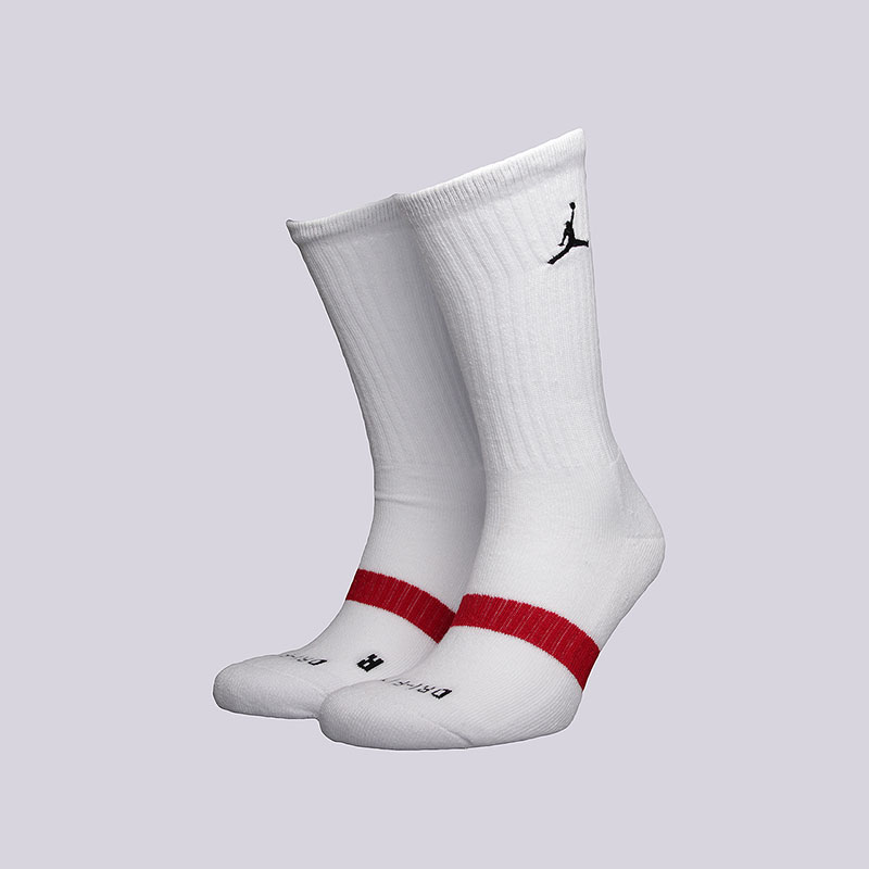 

Носки Jordan Dri-Fit Crew 3PPK, Белый