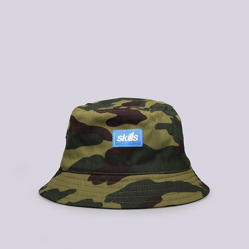   панама Skills Logo Bucket Hat SS16-camo 1 - цена, описание, фото 1