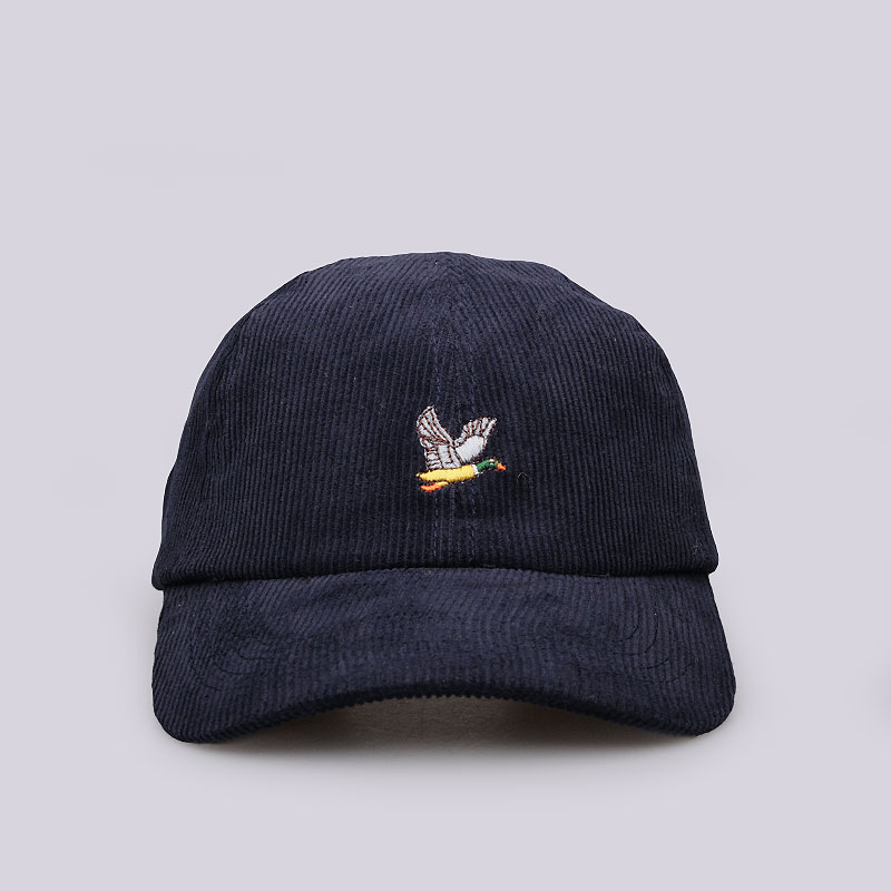  синяя кепка Запорожец heritage Corduory Cap Corduory-navy - цена, описание, фото 1