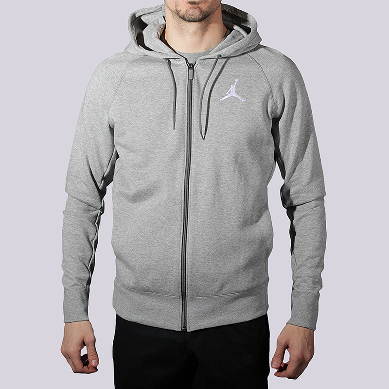 

Толстовка Jordan Flight Lite FZ Hoodie, Серый
