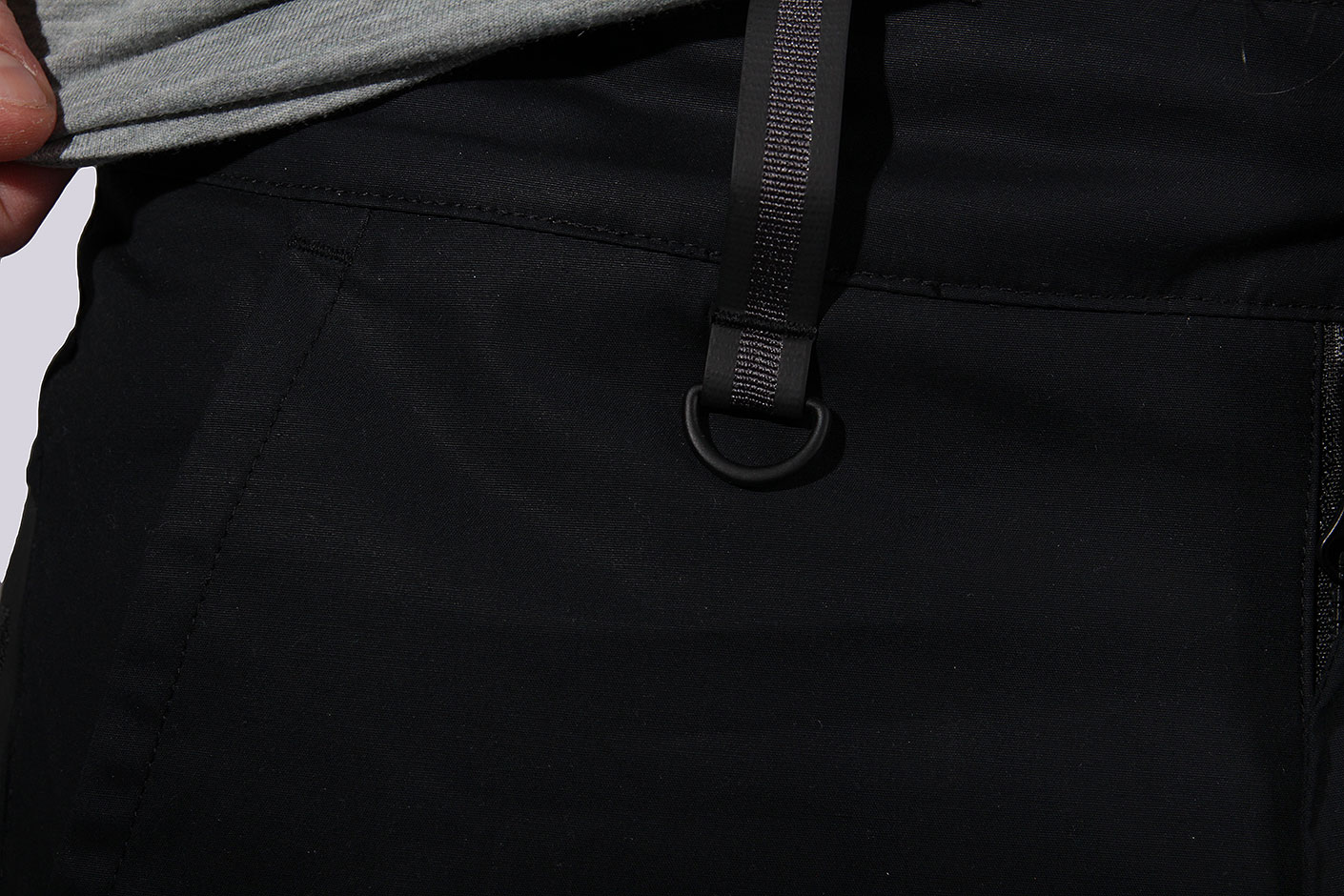 мужские черные брюки Nike Bonded Jogger Pants 823363-010 - цена, описание, фото 3
