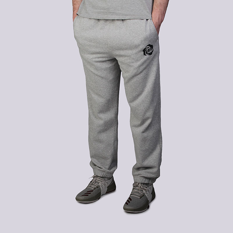 мужские серые брюки adidas Rose Sweat Pant F96287 - цена, описание, фото 1