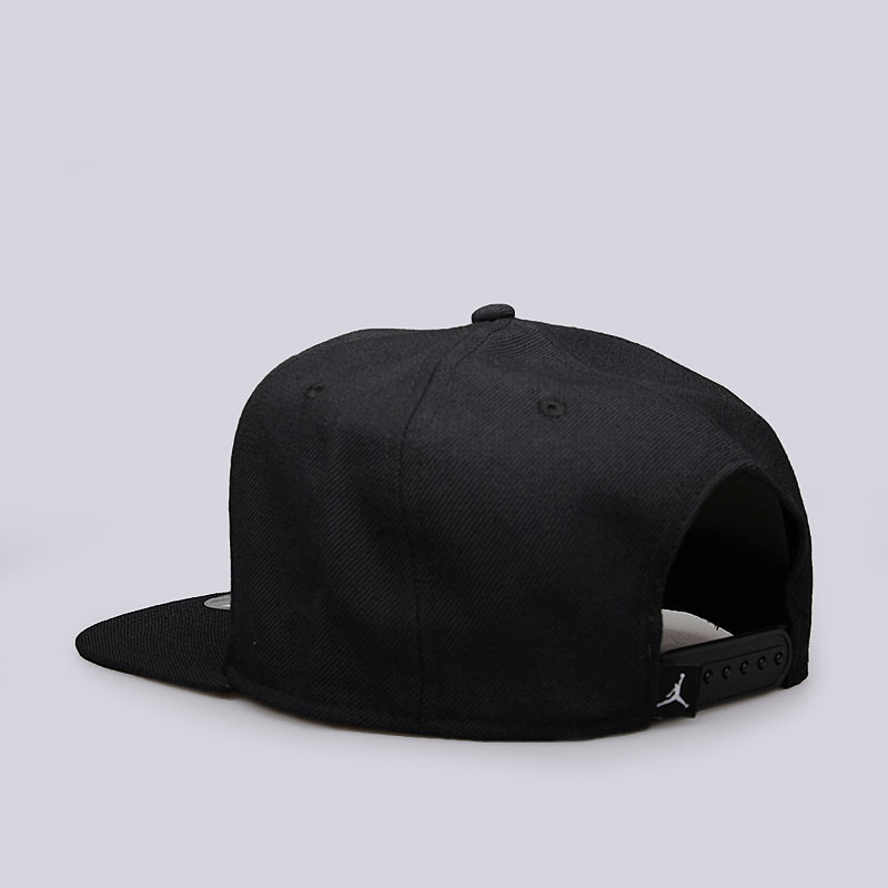  черная кепка Jordan Jumpman Snapback 619360-019 - цена, описание, фото 3
