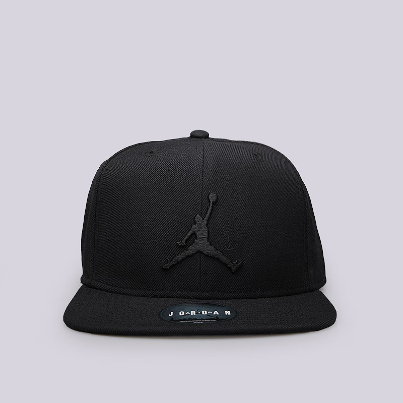  черная кепка Jordan Jumpman Snapback 619360-019 - цена, описание, фото 1