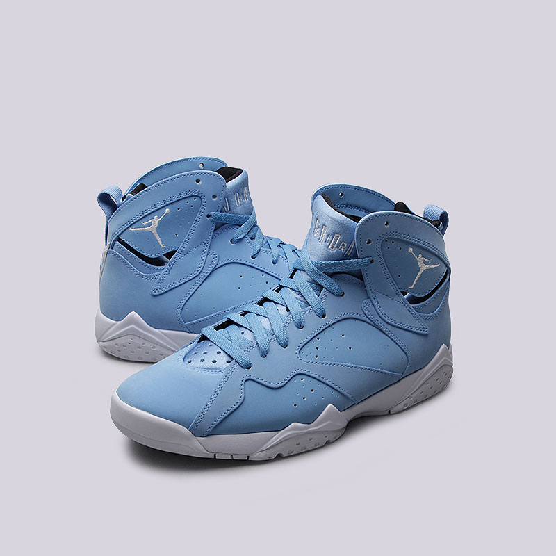 мужские голубые кроссовки Jordan VII Retro 304775-400 - цена, описание, фото 5