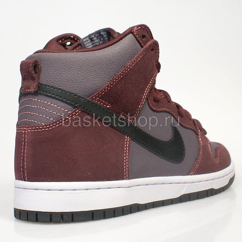 Nike SB Кроссовки Dunk High Pro SB (305050-602)  - цена, описание, фото 3